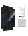 Monofase: vendita all'ingrosso Kit fotovoltaico monofase 5520W inverter 6kW Solis accumulo litio 10.24kWh Dyness Powerbox G2