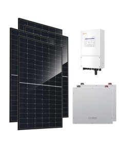 Single-phase photovoltaic kit 5520W 5kW Solis inverter Dyness DL5.0C 10.24kWh lithium storage