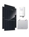Monofase: vendita all'ingrosso Kit fotovoltaico monofase 5520W inverter 5kW Solis accumulo litio 10.24kWh Dyness DL5.0C