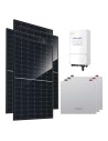 Monofase: vendita all'ingrosso Kit fotovoltaico monofase 6440W inverter 6kW Solis accumulo litio 15.36kWh Dyness DL5.0C