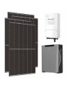 Single-phase photovoltaic kit 5100W 5kW Solis inverter 5.3kWh Weco 5k3 XP lithium battery