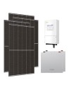 Single-phase photovoltaic kit 5100W 5kW Solis inverter Dyness DL5.0C 10.24kWh lithium battery