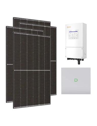 copy of Single-phase photovoltaic kit 6120W 6kW Solis inverter Dyness Powerbox G2 10.24kWh lithium battery