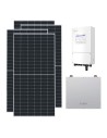 Monofase: vendita all'ingrosso Kit fotovoltaico monofase 5850W inverter 5kW Solis batteria al litio 5.12kWh Dyness DL5.0C