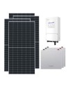 Monofase: vendita all'ingrosso Kit fotovoltaico monofase 5850W inverter 5kW Solis batteria al litio 15.36kWh Dyness DL5.0C