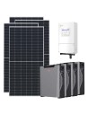 Monofase: vendita all'ingrosso Kit fotovoltaico monofase 5850W inverter 5kW batteria al litio 21.4kWh Weco 5k3 XP Solis