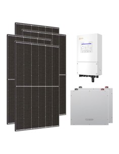 Single-phase photovoltaic kit 5460W 5kW Solis inverter Dyness DL5.0C 10.24kWh lithium storage