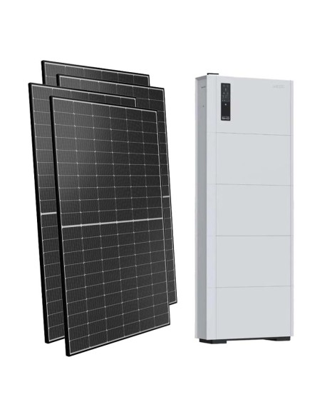 Kit fotovoltaico monofase 6300W inverter SMART EU 6kW accumulo 5.12kWh Weco 5k0