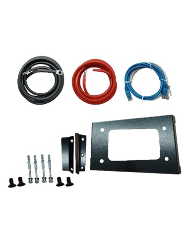 Single-phase photovoltaic kit 6580W 6kW Solis inverter 21.4kWh Weco 5k3 XP lithium storage