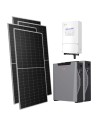Monofase: vendita all'ingrosso Kit fotovoltaico monofase 7140W inverter 6kW batteria al litio 10.7kWh Weco 5k3 XP Solis