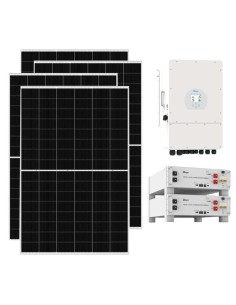Kit fotovoltaico trifase 12740W inverter 12kW DEYE litio 10.24kWh Pro-B