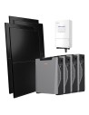 Single-phase photovoltaic kit 5000W 5kW inverter 21.4kWh Weco 5k3 XP lithium battery Solis