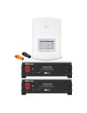 Single-phase storage system 3.6kW Solis inverter + 2 A48100 Dyness 4.8kWh lithium batteries