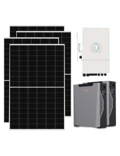 Trifase: vendita all'ingrosso Kit fotovoltaico trifase 12740W inverter 12kW DEYE litio 10.74kWh Weco