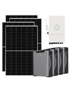 Trifase: vendita all'ingrosso Kit fotovoltaico trifase 12740W inverter 12kW DEYE litio 21.48kWh Weco