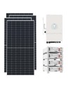 Kit fotovoltaico trifase 12870W inverter 12kW DEYE litio 20.48kWh Pro-B