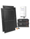 Monofase: vendita all'ingrosso Kit fotovoltaico monofase 5400W inverter 5kW Solis batteria al litio 9.6kWh Pylontech US5000