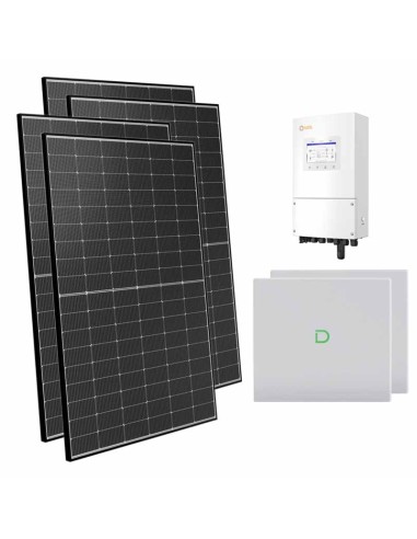 Single-phase photovoltaic kit 5400W 5kW Solis inverter Dyness Powerbox G2 20.48kWh lithium storage