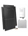 Single-phase photovoltaic kit 5400W 5kW Solis inverter Dyness DL5.0C 5.12kWh lithium storage