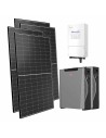 Single-phase photovoltaic kit 5400W 5kW Solis inverter 10.7kWh Weco 5k3 XP lithium battery