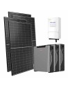 Monofase: vendita all'ingrosso Kit fotovoltaico monofase 5400W inverter 5kW batteria al litio 16.1kWh Weco 5k3 XP Solis
