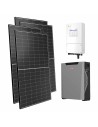 Monofase: vendita all'ingrosso Kit fotovoltaico monofase 6300W inverter 6kW batteria al litio 5.3kWh Weco 5k3 XP Solis