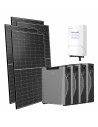 Single-phase photovoltaic kit 6300W 6kW Solis inverter 21.4kWh Weco 5k3 XP lithium battery