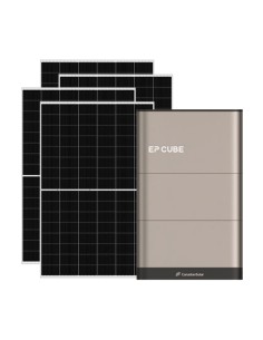 6370W single phase photovoltaic kit 6kW EP CUBE inverter 5kWh CanadianSolar lithium battery
