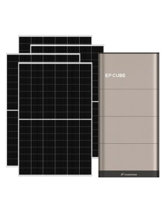 Monofase: vendita all'ingrosso Kit fotovoltaico monofase 6370W inverter 6kW EP CUBE batteria al litio 10kWh CanadianSolar