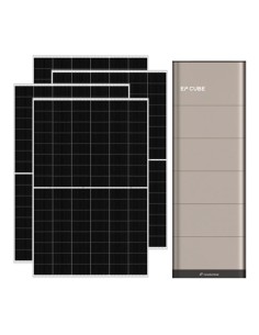 Monofase: vendita all'ingrosso Kit fotovoltaico monofase 6370W inverter 6kW EP CUBE batteria al litio 20kWh CanadianSolar