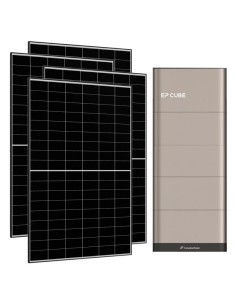 6580W single phase photovoltaic kit 6kW EP CUBE inverter 15kWh CanadianSolar lithium battery