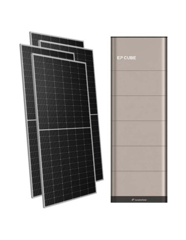 7140W single phase photovoltaic kit 6kW EP CUBE inverter 20kWh CanadianSolar lithium battery
