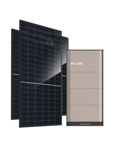 Monofase: vendita all'ingrosso Kit fotovoltaico monofase 6440W inverter 6kW EP CUBE batteria al litio 10kWh CanadianSolar