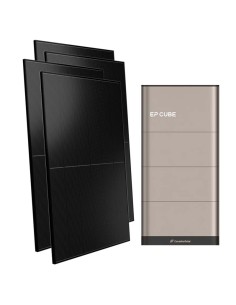 Monofase: vendita all'ingrosso Kit fotovoltaico monofase 6000W inverter 6kW EP CUBE batteria al litio 10kWh CanadianSolar