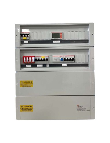 Three-phase AC panel 21/25kW 40A 400V CEI-021 for 1 inverter Icierre
