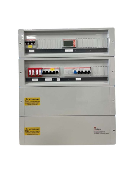 Three-phase AC panel 21/25kW 40A 400V CEI-021 for 1 inverter Icierre