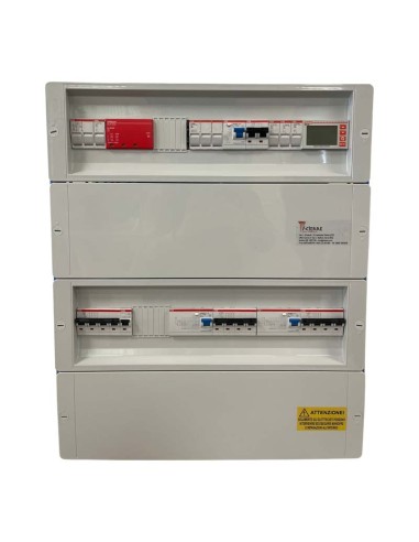 Three-phase AC panel 36/44kW 80A 400V CEI-021 for 1 inverter Icierre