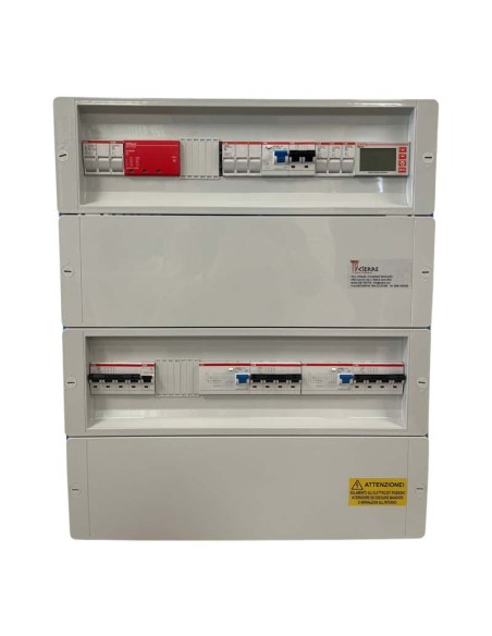 Three-phase AC panel 36/44kW 80A 400V CEI-021 for 1 inverter Icierre