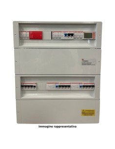 Quadri elettrici: vendita all'ingrosso Quadro Total Box AC/DC trifase 1 stringa 1000V 32A CEI-021 Icierre