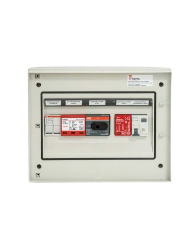 Quadri elettrici: vendita all'ingrosso Quadro total box AC/DC monofase 3/4kW 1 stringa 600V 25A Icierre