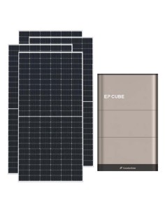 Monofase: vendita all'ingrosso Kit fotovoltaico monofase 7020W inverter 6kW EP CUBE batteria al litio 5kWh CanadianSolar