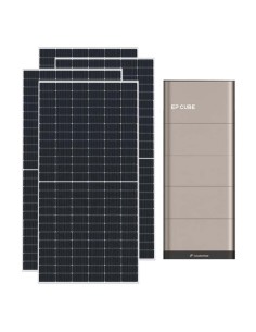 7020W single phase photovoltaic kit 6kW EP CUBE inverter 15kWh CanadianSolar lithium battery