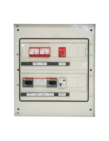 Quadri elettrici: vendita all'ingrosso Quadro total box AC/DC monofase 6kW 2 stringhe 600V 16A Icierre