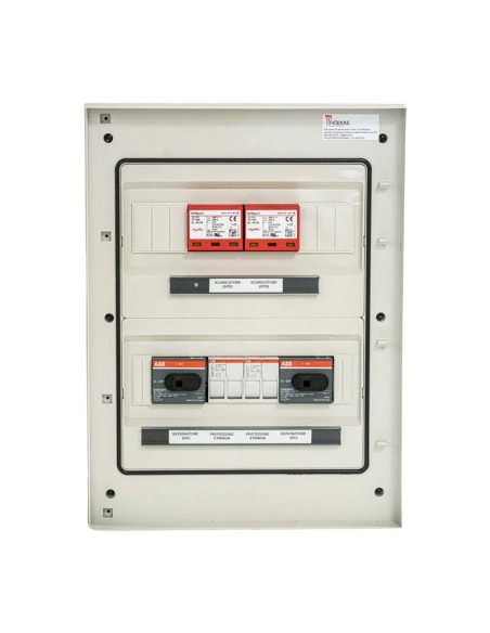 Quadri elettrici: vendita all'ingrosso Quadro DC 2 stringhe indipendenti 2IN-2OUT 600V 16A Icierre