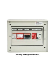 Quadro total box AC/DC trifase 4 stringhe 1000V 25A Icierre