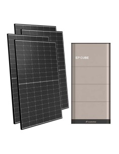 Monofase: vendita all'ingrosso Kit fotovoltaico monofase 7200W inverter 6kW EP CUBE batteria al litio 10kWh CanadianSolar
