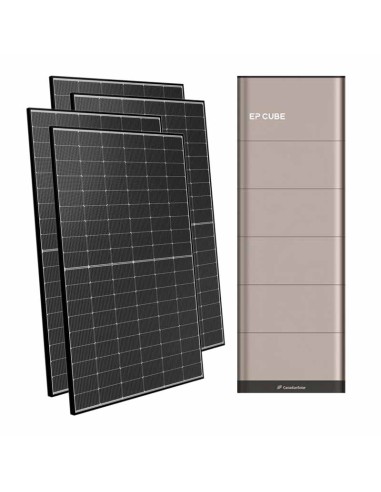 7200W single phase photovoltaic kit 6kW EP CUBE inverter 20kWh CanadianSolar lithium battery