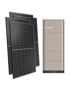 Monofase: vendita all'ingrosso Kit fotovoltaico monofase 7000W inverter 6kW EP CUBE batteria al litio 15kWh CanadianSolar