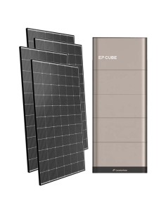 6060W single phase photovoltaic kit 6kW EP CUBE inverter 15kWh CanadianSolar lithium battery