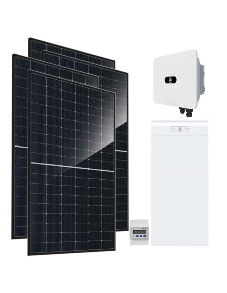 Trifase: vendita all'ingrosso Kit fotovoltaico trifase 15640W inverter 15kW MB0 batteria al litio 21kWh LUNA2000 Huawei